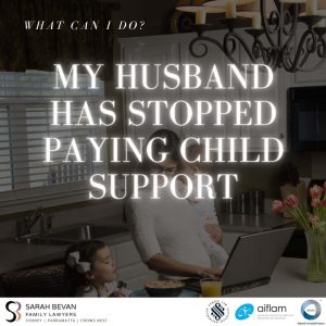 What do I do when spouse stops paying child support lawyer