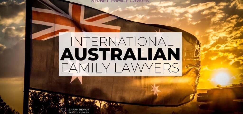 Australian family lawyers international sydney solicitor