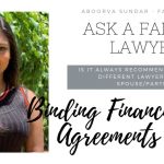 Binding Financial Agreements - Family Lawyer Sydney