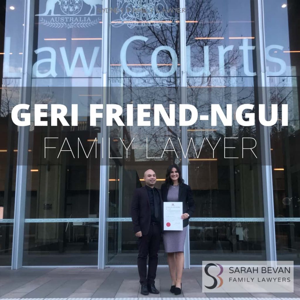 Geri Friend-Ngui is a Family Lawyer SBFamilyLaw Sydney